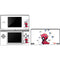 Marvel Deadpool Babypool Playing DS Lite Skin
