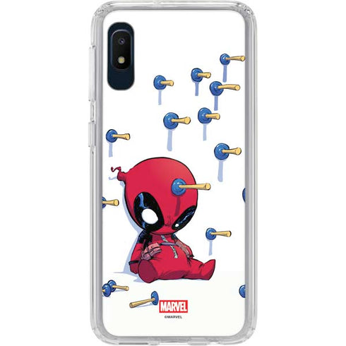 Marvel Deadpool Babypool Playing Galaxy Cases