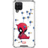 Marvel Deadpool Babypool Playing Galaxy A12 Clear Case
