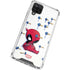 Marvel Deadpool Babypool Playing Galaxy A12 Clear Case