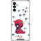 Marvel Deadpool Babypool Playing Galaxy A13 5G Clear Case