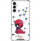 Marvel Deadpool Babypool Playing Galaxy A14 5G Clear Case