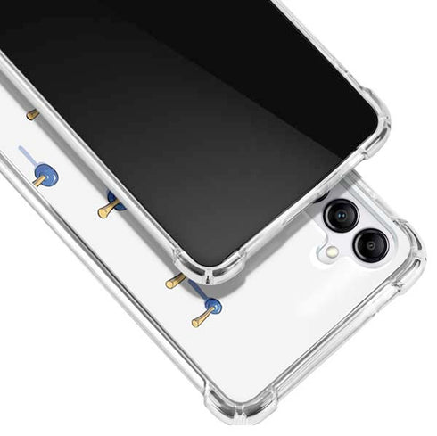 Marvel Deadpool Babypool Playing Galaxy A14 5G Clear Case