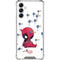 Marvel Deadpool Babypool Playing Galaxy A15 5G Clear Case