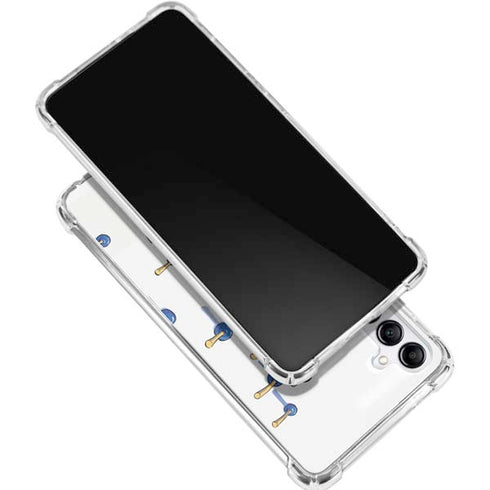 Marvel Deadpool Babypool Playing Galaxy A15 5G Clear Case