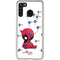 Marvel Deadpool Babypool Playing Galaxy A21 Clear Case