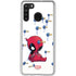 Marvel Deadpool Babypool Playing Galaxy A21 Clear Case