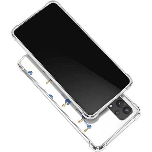 Marvel Deadpool Babypool Playing Galaxy A32 5G Clear Case