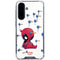 Marvel Deadpool Babypool Playing Galaxy A36 5G Clear Case