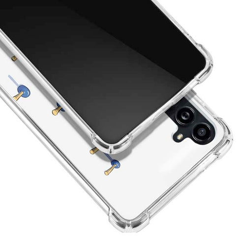 Marvel Deadpool Babypool Playing Galaxy A54 5G Clear Case