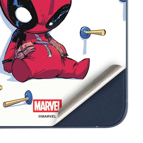 Marvel Deadpool Babypool Playing Galaxy A55 5G Skin