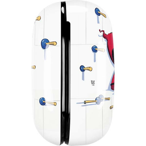 Marvel Deadpool Babypool Playing Galaxy Buds Live Skin