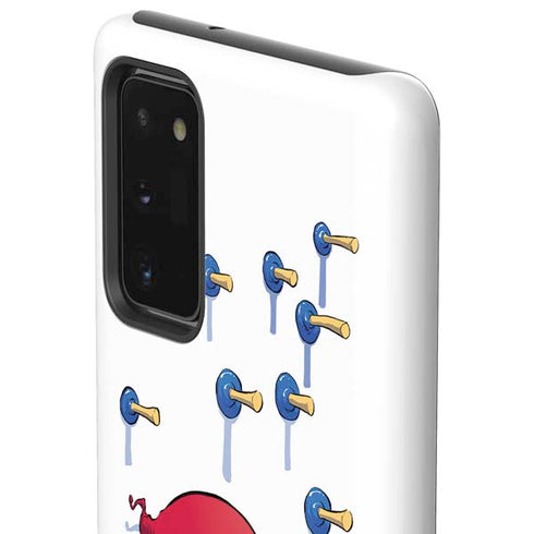Marvel Deadpool Babypool Playing Galaxy Note20 5G Pro Case