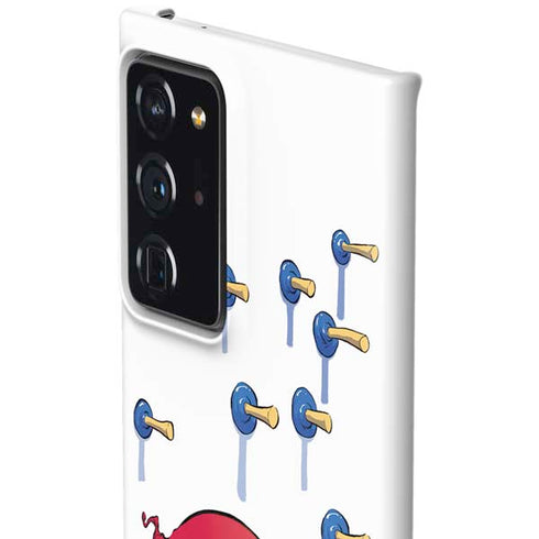 Marvel Deadpool Babypool Playing Galaxy Note20 Ultra 5G Lite Case