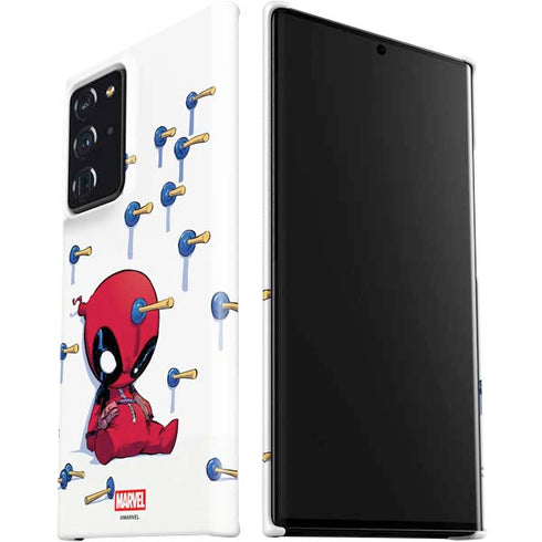Marvel Deadpool Babypool Playing Galaxy Note20 Ultra 5G Lite Case