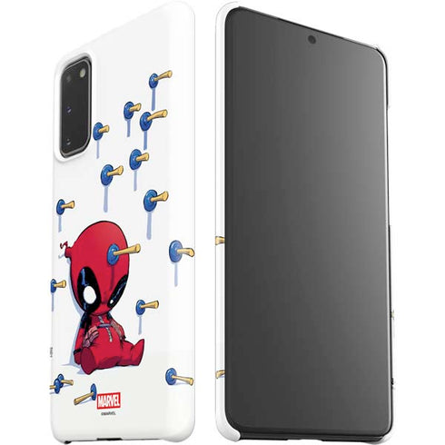 Marvel Deadpool Babypool Playing Galaxy S20 Lite Case