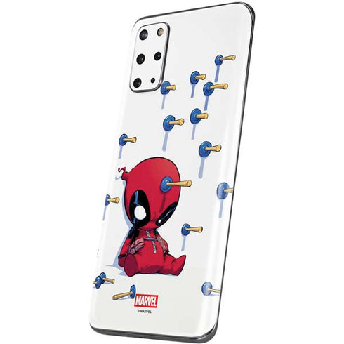Marvel Deadpool Babypool Playing Galaxy S20 Plus Skin