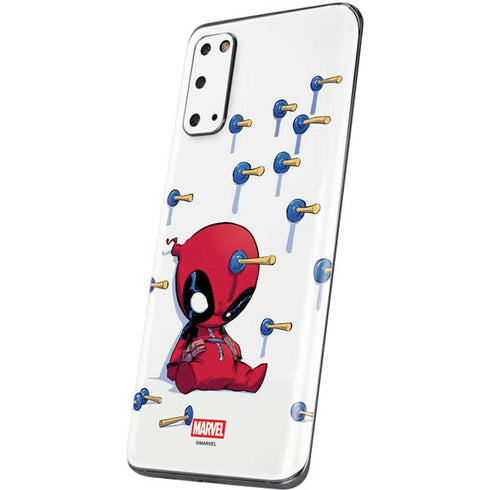 Marvel Deadpool Babypool Playing Galaxy S20 Skin