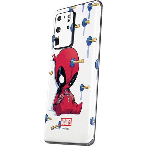 Marvel Deadpool Babypool Playing Galaxy S20 Ultra 5G Skin