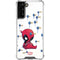Marvel Deadpool Babypool Playing Galaxy S21 FE Clear Case