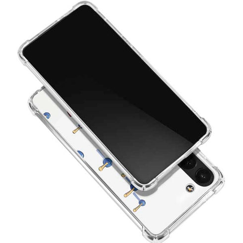 Marvel Deadpool Babypool Playing Galaxy S23 FE Clear Case