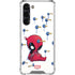 Marvel Deadpool Babypool Playing Galaxy S23 Plus Clear Case
