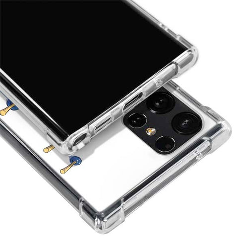 Marvel Deadpool Babypool Playing Galaxy S23 Ultra Clear Case