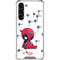 Marvel Deadpool Babypool Playing Galaxy S24 FE Clear Case