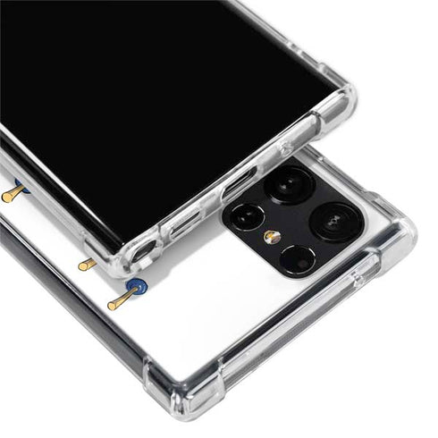 Marvel Deadpool Babypool Playing Galaxy S24 Ultra Clear Case