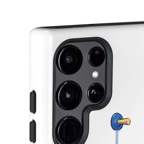 Marvel Deadpool Babypool Playing Galaxy S24 Ultra Impact Case