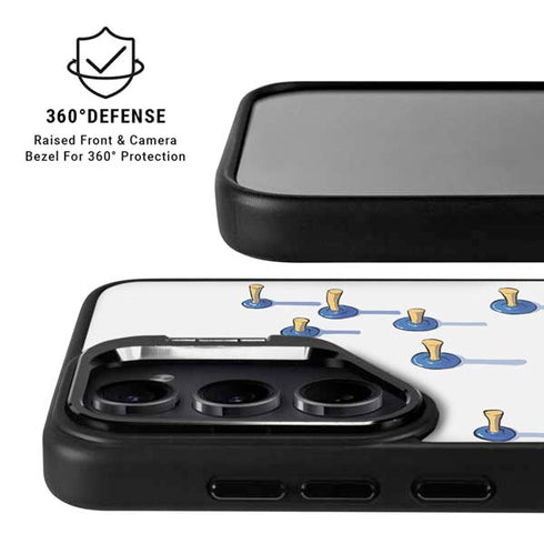 Marvel Deadpool Babypool Playing Galaxy S24 Ultra Kickstand Case