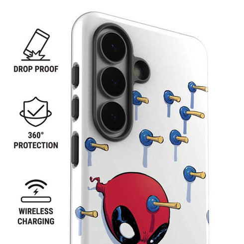 Marvel Deadpool Babypool Playing Galaxy S26 Impact Case