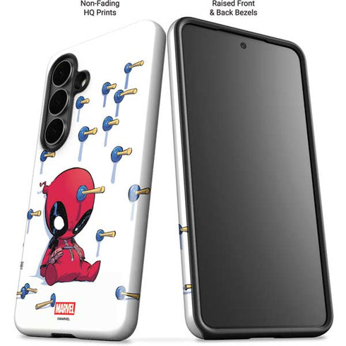 Marvel Deadpool Babypool Playing Galaxy S26 Impact Case
