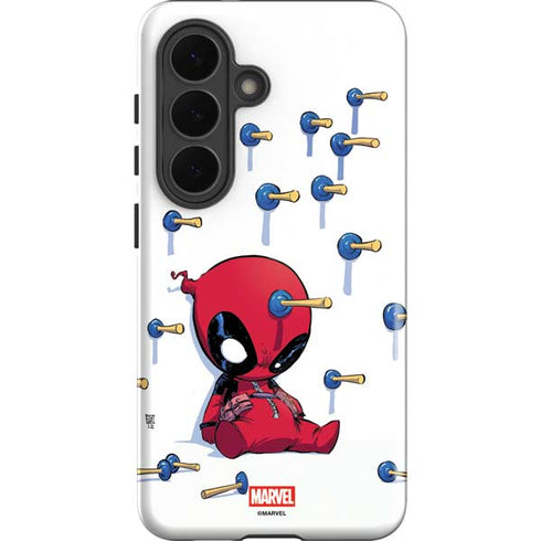 Marvel Deadpool Babypool Playing Galaxy S26 Impact Case