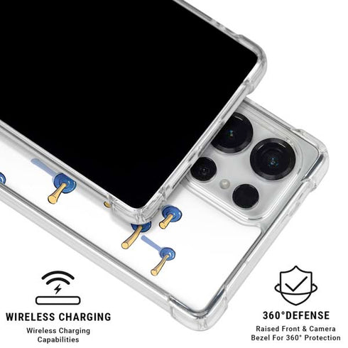 Marvel Deadpool Babypool Playing Galaxy S26 Ultra Clear Case