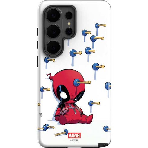 Marvel Deadpool Babypool Playing Galaxy S26 Ultra Impact Case