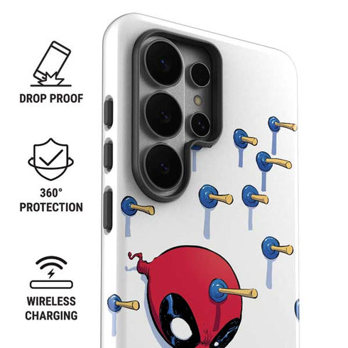 Marvel Deadpool Babypool Playing Galaxy S26 Ultra Impact Case