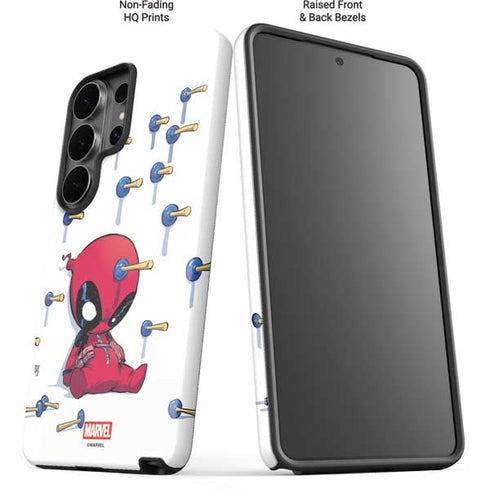 Marvel Deadpool Babypool Playing Galaxy S26 Ultra Impact Case