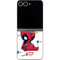 Marvel Deadpool Babypool Playing Galaxy Z Flip6 Skin