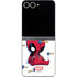 Marvel Deadpool Babypool Playing Galaxy Z Flip6 Skin