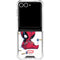 Marvel Deadpool Babypool Playing Galaxy Z Flip7 Clear Case