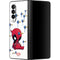 Marvel Deadpool Babypool Playing Galaxy Z Fold3 5G Skin