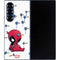 Marvel Deadpool Babypool Playing Galaxy Z Fold6 Skin