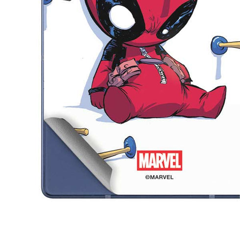 Marvel Deadpool Babypool Playing Galaxy Z Fold6 Skin