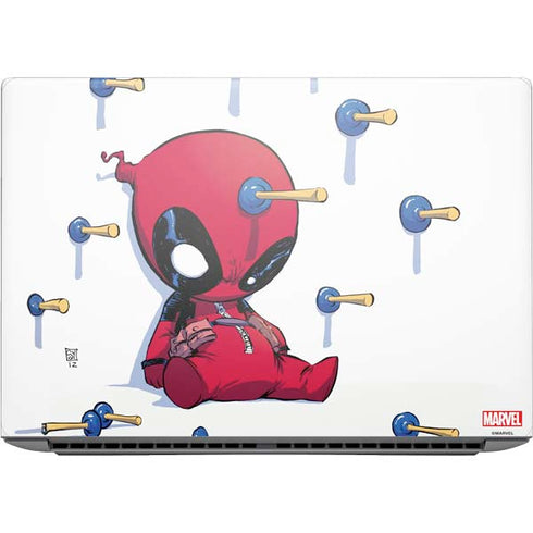 Marvel Deadpool Babypool Playing HP ZBook Fury 16 G10 Skin
