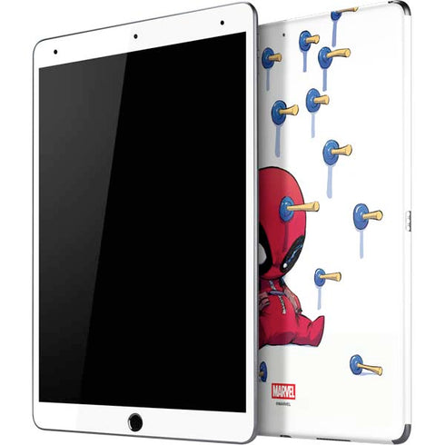 Marvel Deadpool Babypool Playing iPad Skins