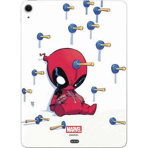 Marvel Deadpool Babypool Playing Apple iPad Air Skin