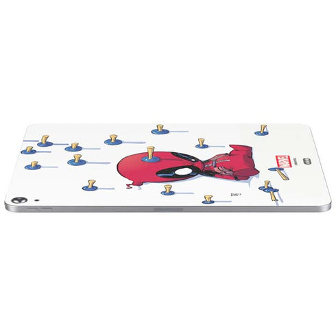 Marvel Deadpool Babypool Playing Apple iPad Air Skin