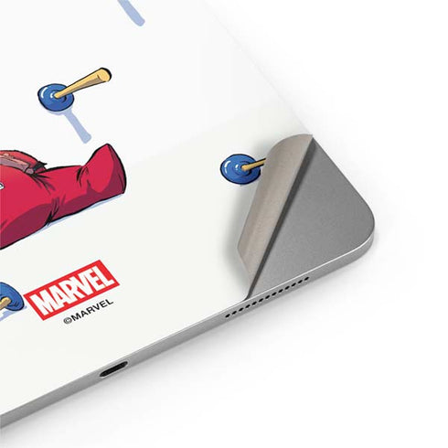 Marvel Deadpool Babypool Playing Apple iPad Air Skin