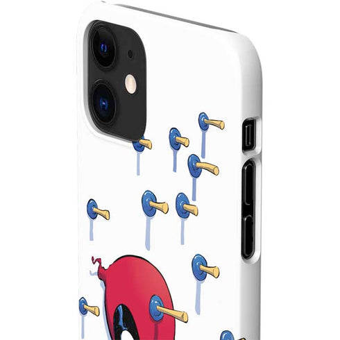 Marvel Deadpool Babypool Playing iPhone 12 Mini Lite Case